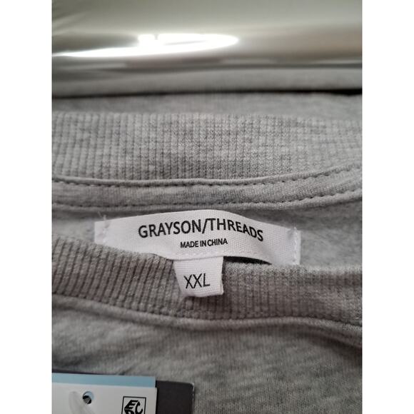 Grayson Threads Women's Gingham Heart Graphic Sweatshirt Size XXL NWT - Picture 5 of 7